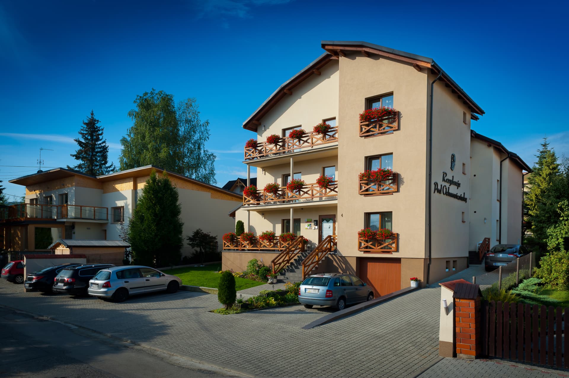 Budynek Rezydencji Pod Ochorowiczówką B&B w Wiśle